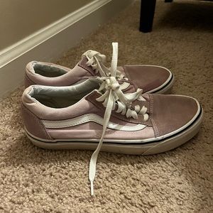 Light pink Vans